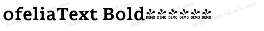 0feliaText Bold字体转换